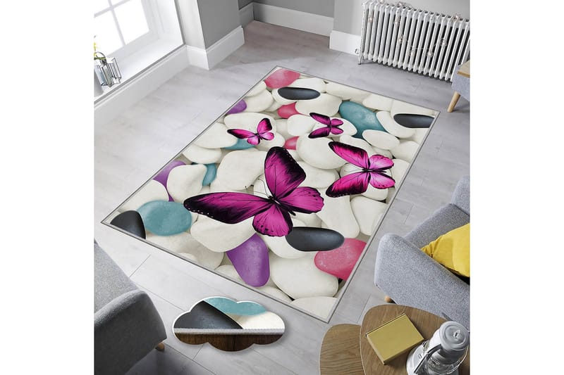 Homefesto Matta 100x150 cm - Multifärgad - Textil & mattor - Mattor - Orientaliska mattor