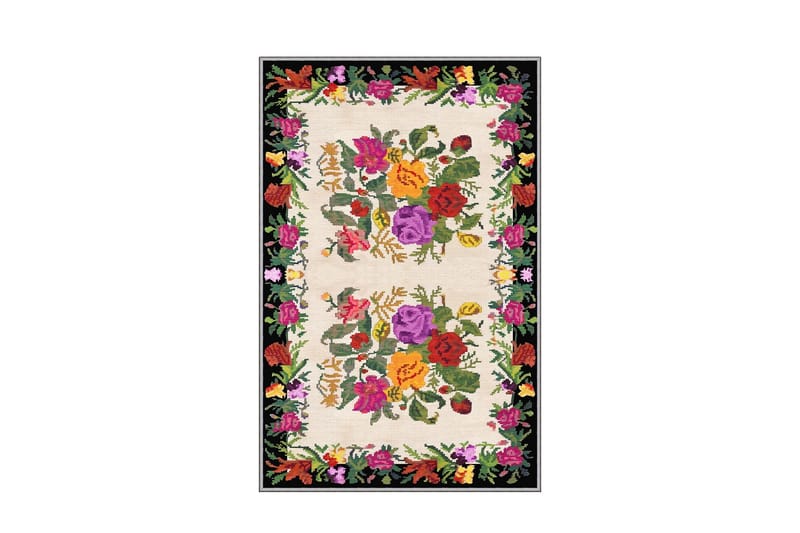 Homefesto Matta 100x150 cm - Multifärgad - Textil & mattor - Mattor - Orientaliska mattor