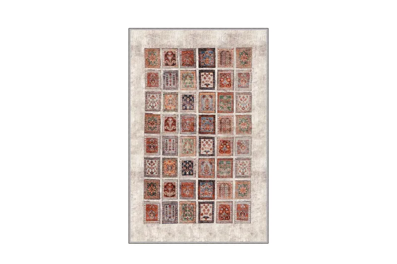 Homefesto Matta 100x150 cm - Multifärgad - Textil & mattor - Mattor - Orientaliska mattor