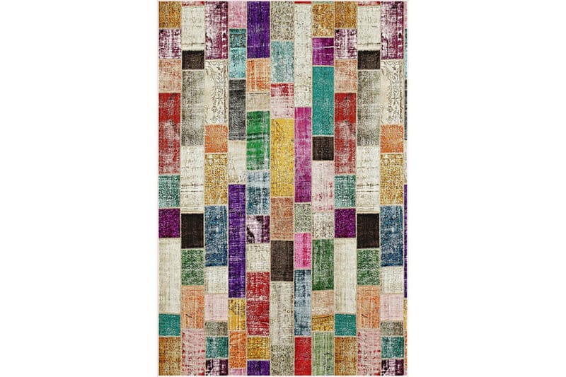Homefesto Matta 100x150 cm, Multifärgad