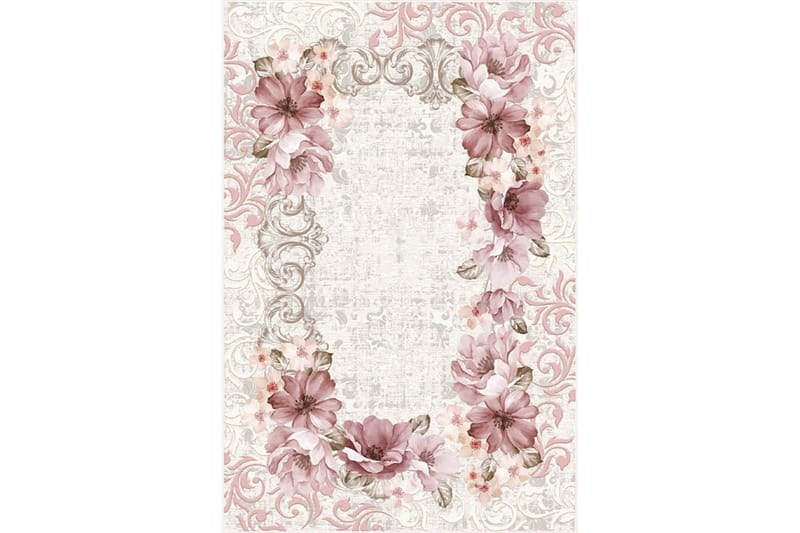 Homefesto Matta 100x150 cm, Multifärgad