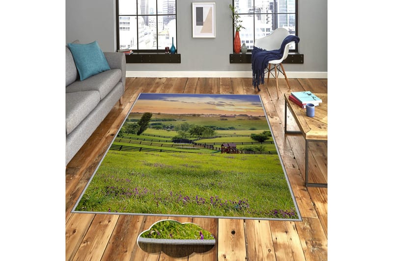 Homefesto Matta 100x150 cm - Multifärgad - Textil & mattor - Mattor - Orientaliska mattor