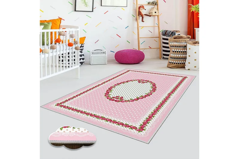 Homefesto Matta 100x150 cm, Multifärgad