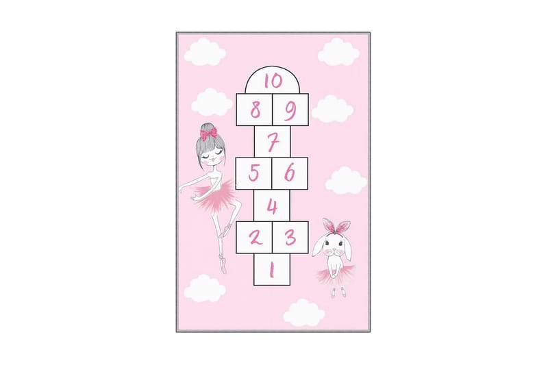 Homefesto Matta 100x150 cm, Multifärgad