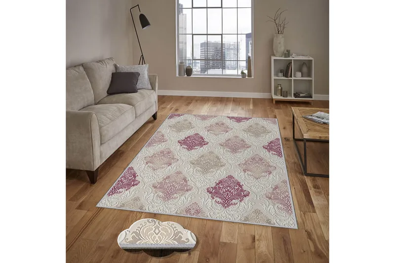 Homefesto Matta 100x150 cm, Multifärgad