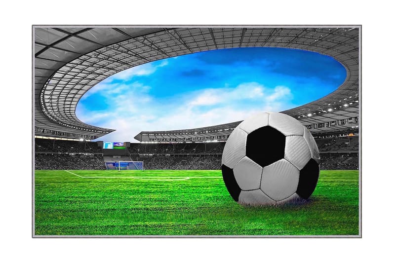 Homefesto Matta 100x150 cm, Multifärgad