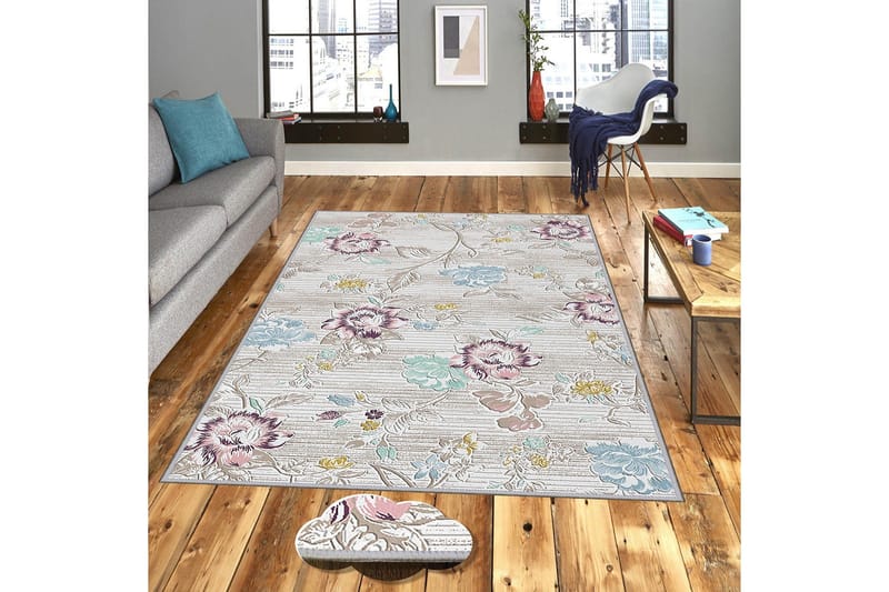 Homefesto Matta 100x200 cm, Multifärgad