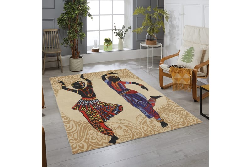 Homefesto Matta 100x200 cm - Multifärgad - Textil & mattor - Mattor - Orientaliska mattor