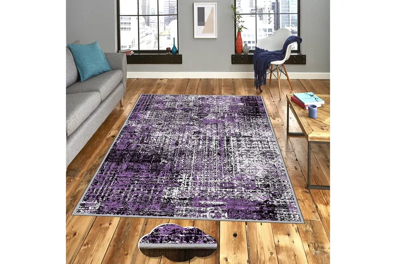 Homefesto Matta 100x200 cm, Multifärgad