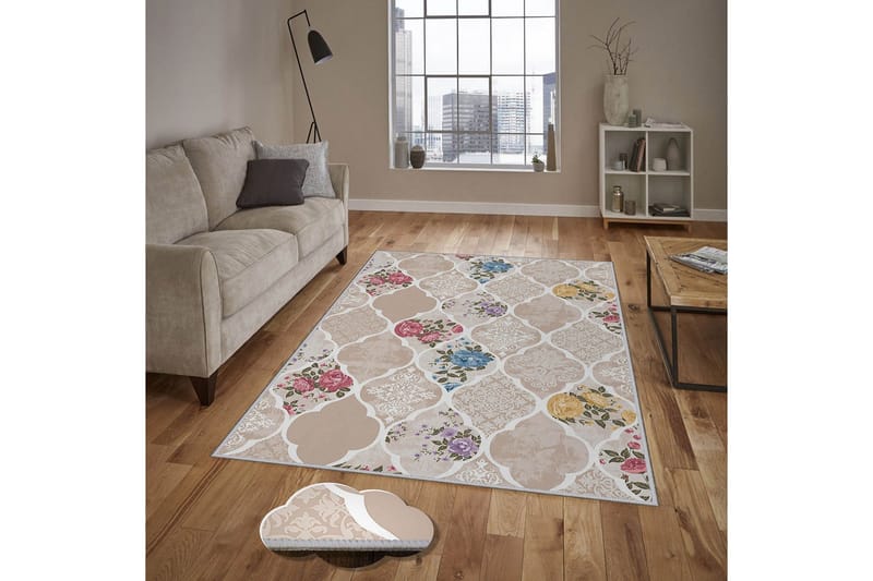 Homefesto Matta 100x200 cm, Multifärgad