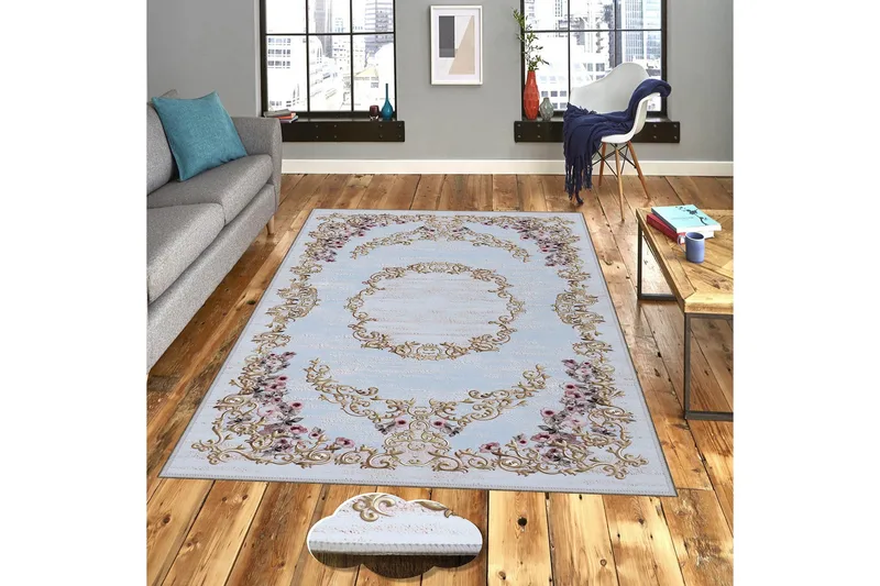 Homefesto Matta 100x200 cm, Multifärgad