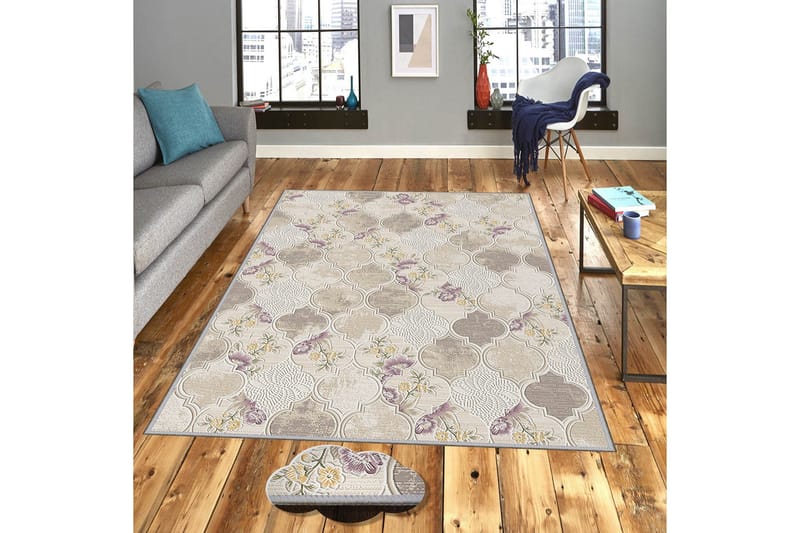 Homefesto Matta 100x200 cm, Multifärgad