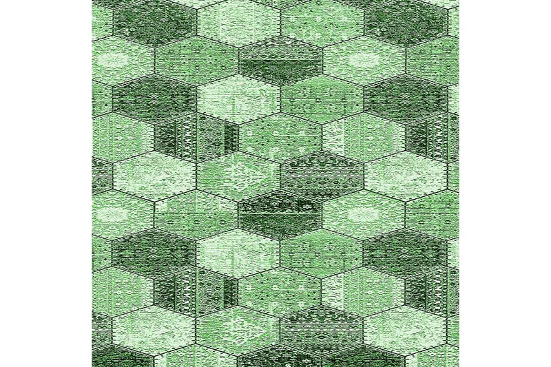 Homefesto Matta 100x200 cm, Multifärgad