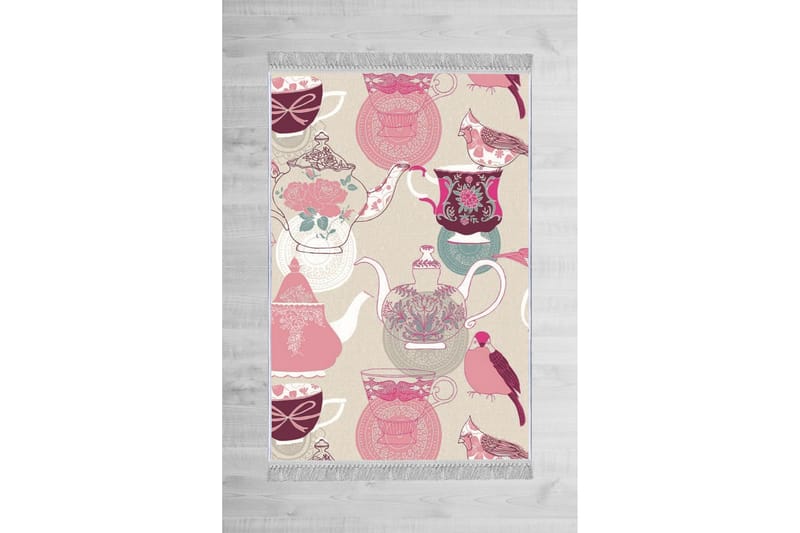 Homefesto Matta 100x200 cm - Multifärgad/Sammet - Textil & mattor - Mattor - Orientaliska mattor
