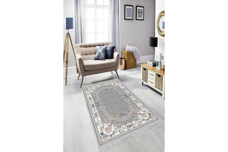 Homefesto Matta 100x200 cm - Multifärgad/Sammet - Textil & mattor - Mattor - Orientaliska mattor