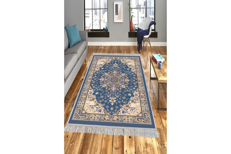 Homefesto Matta 100x200 cm - Multifärgad/Sammet - Textil & mattor - Mattor - Orientaliska mattor