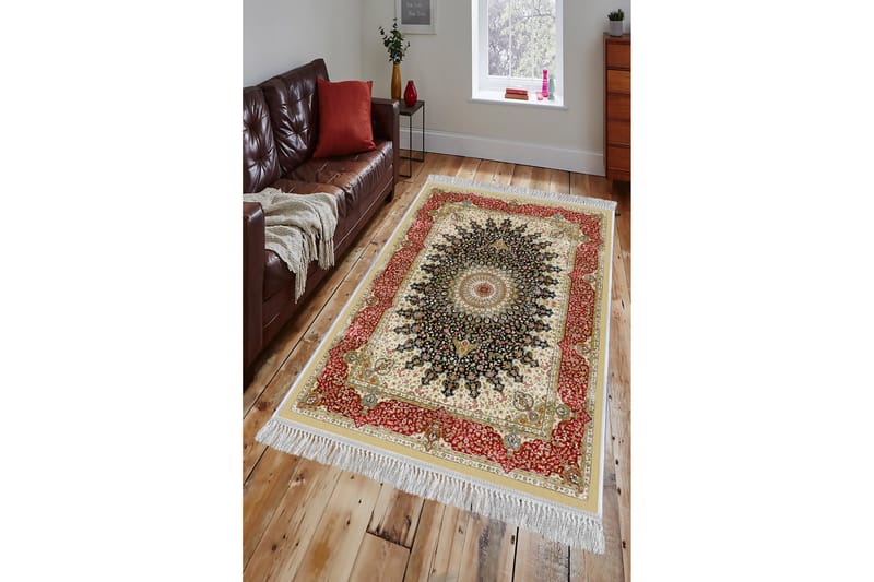 Homefesto Matta 100x200 cm - Multifärgad/Sammet - Orientaliska mattor - Persisk matta