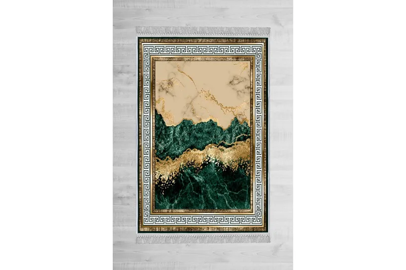 Homefesto Matta 100x200 cm - Multifärgad/Sammet - Textil & mattor - Mattor - Orientaliska mattor