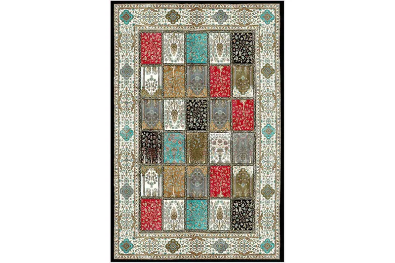 Homefesto Matta 100x200 cm - Multif ärgad/Sammet - Textil & mattor - Mattor - Orientaliska mattor