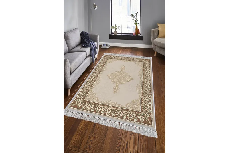 Homefesto Matta 100x200 cm, Multifärgad/Sammet