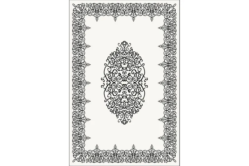 Homefesto Matta 100x200 cm - Multifärgad/Sammet - Textil & mattor - Mattor - Orientaliska mattor