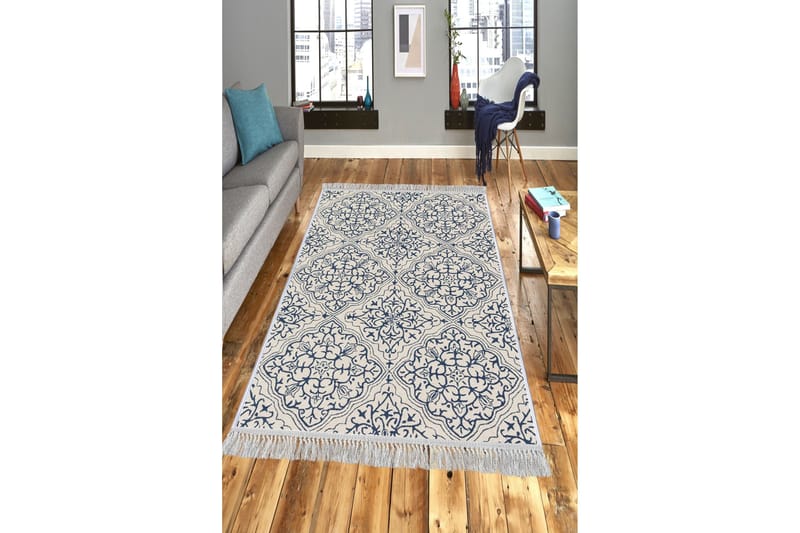 Homefesto Matta 100x200 cm, Multifärgad/Sammet