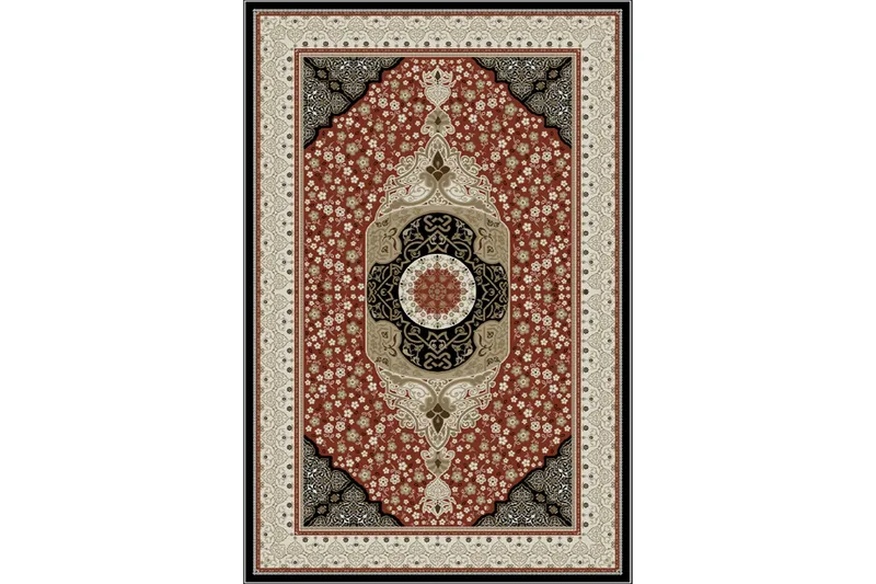 Homefesto Matta 100x200 cm - Multifärgad/Sammet - Textil & mattor - Mattor - Orientaliska mattor