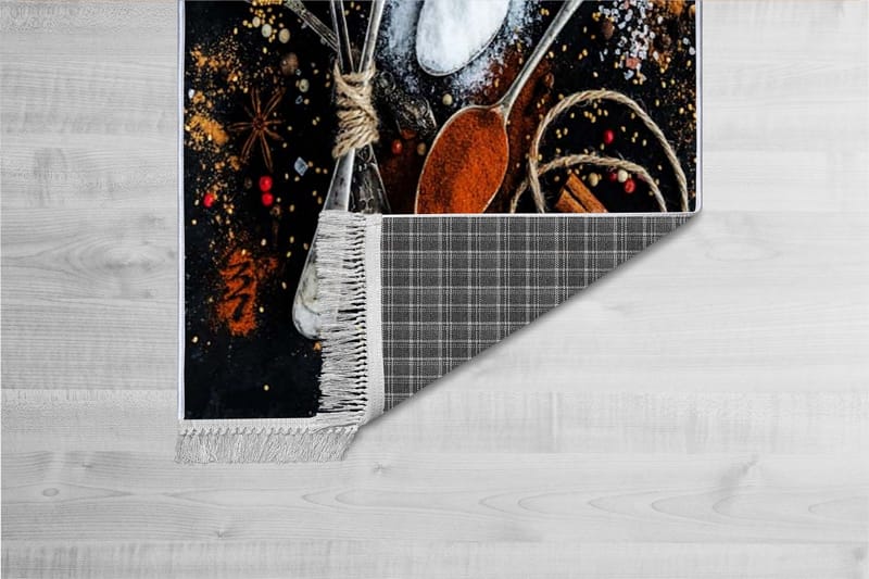 Homefesto Matta 100x200 cm, Multifärgad/Sammet