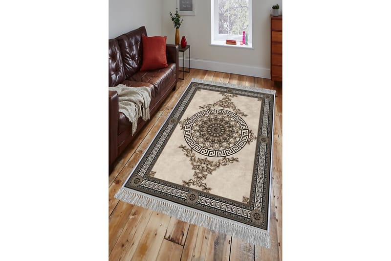 Homefesto Matta 100x300 cm - Multifärgad/Sammet - Orientaliska mattor - Persisk matta