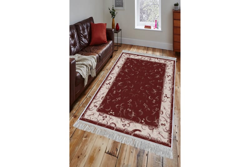 Homefesto Matta 100x300 cm - Multifärgad/Sammet - Orientaliska mattor - Persisk matta