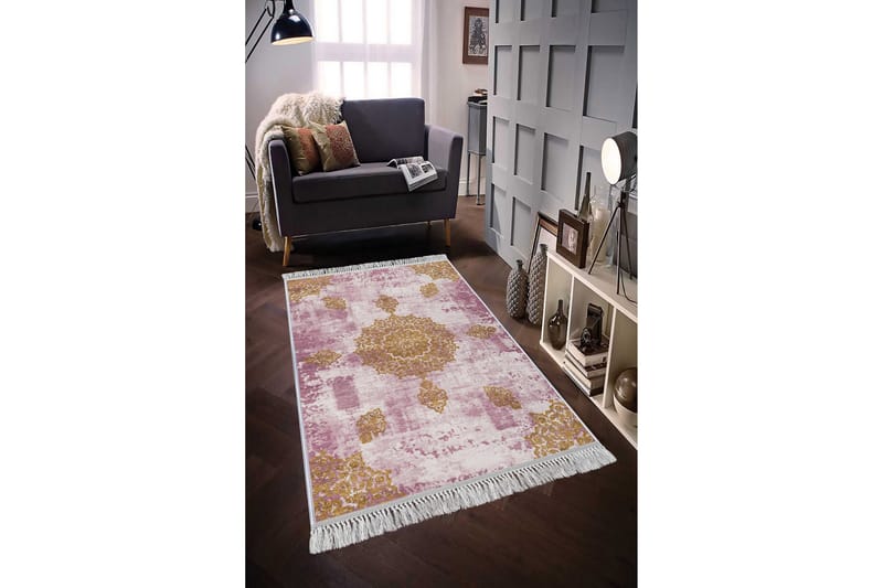 Homefesto Matta 100x300 cm - Multifärgad/Sammet - Textil & mattor - Mattor - Orientaliska mattor