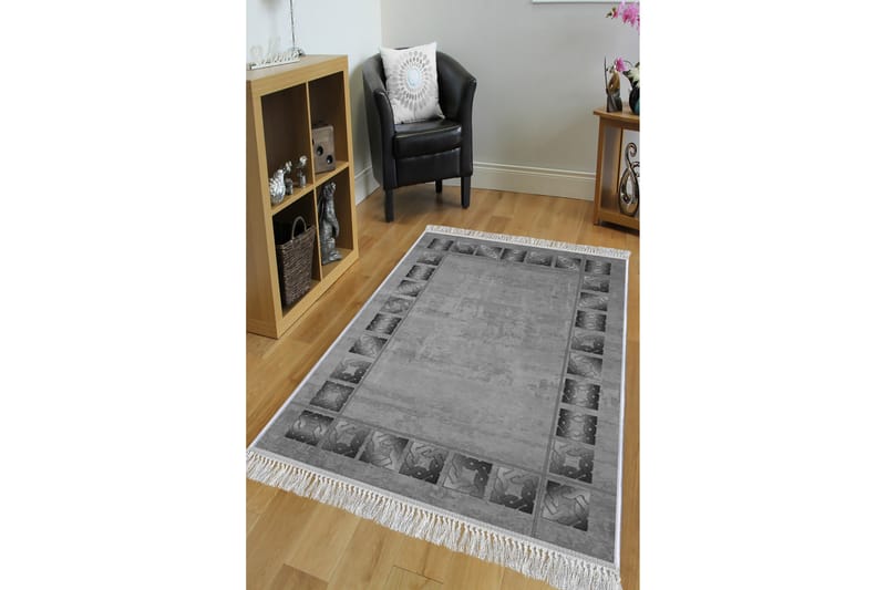 Homefesto Matta 100x300 cm - Multifärgad/Sammet - Orientaliska mattor - Persisk matta