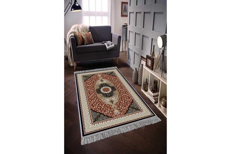 Homefesto Matta 100x300 cm - Multifärgad/Sammet - Textil & mattor - Mattor - Orientaliska mattor