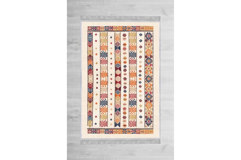 Homefesto Matta 100x300 cm - Multifärgad/Sammet - Textil & mattor - Mattor - Orientaliska mattor