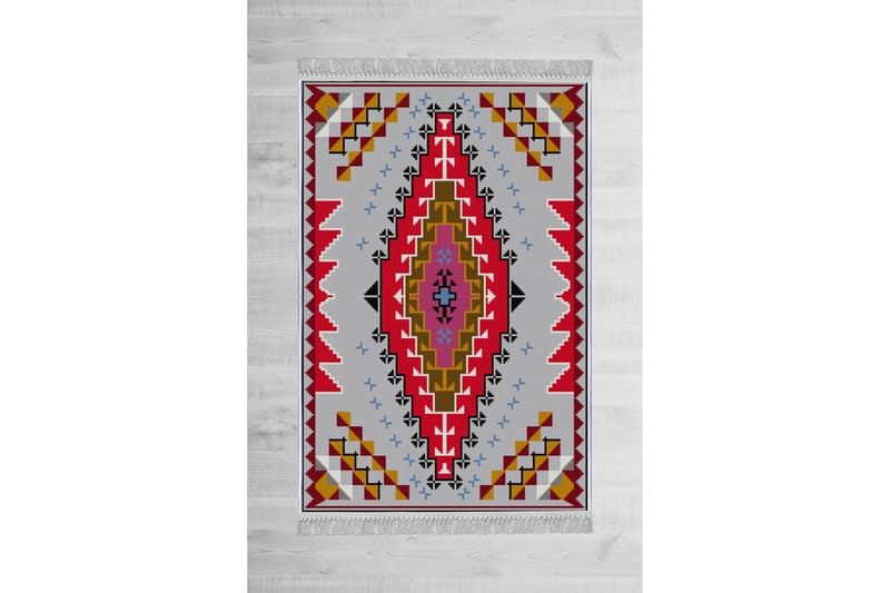 Homefesto Matta 100x300 cm - Multifärgad/Sammet - Textil & mattor - Mattor - Orientaliska mattor