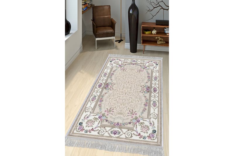 Homefesto Matta 100x300 cm - Multifärgad/Sammet - Textil & mattor - Mattor - Orientaliska mattor