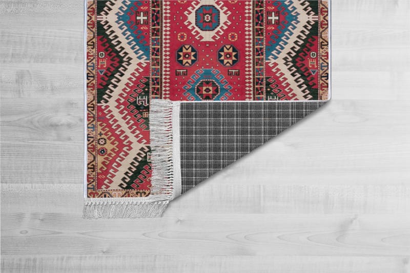 Homefesto Matta 100x300 cm - Multifärgad/Sammet - Textil & mattor - Mattor - Orientaliska mattor