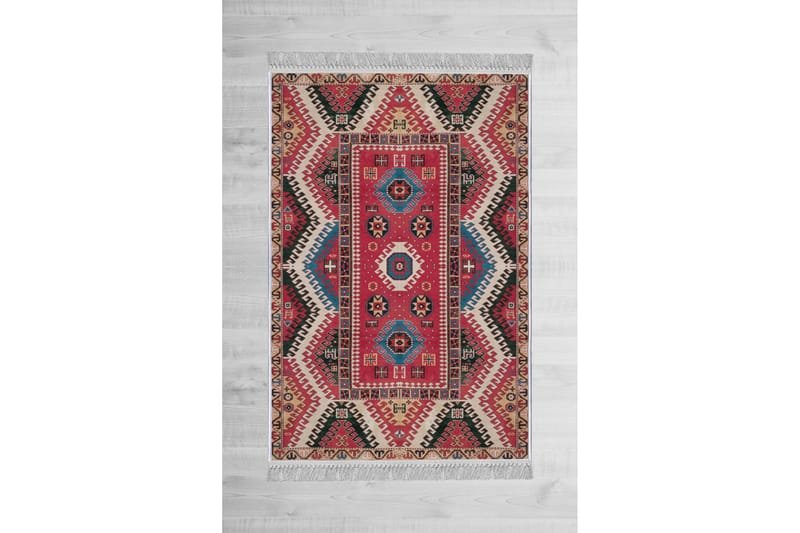 Homefesto Matta 100x300 cm - Multifärgad/Sammet - Textil & mattor - Mattor - Orientaliska mattor