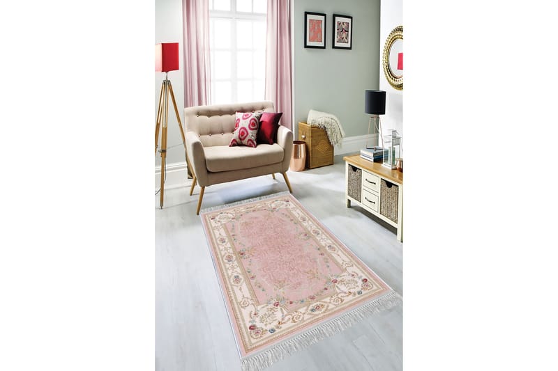 Homefesto Matta 100x300 cm - Multifärgad/Sammet - Textil & mattor - Mattor - Orientaliska mattor