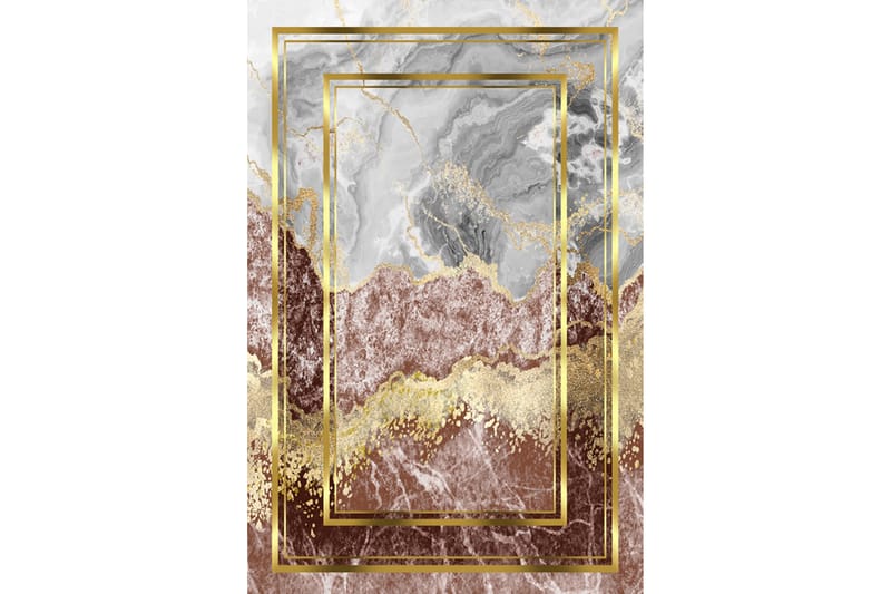 Homefesto Matta 100x300 cm - Multifärgad/Sammet - Textil & mattor - Mattor - Orientaliska mattor