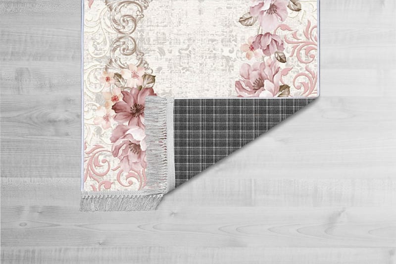 Homefesto Matta 100x300 cm - Multifärgad/Sammet - Textil & mattor - Mattor - Orientaliska mattor