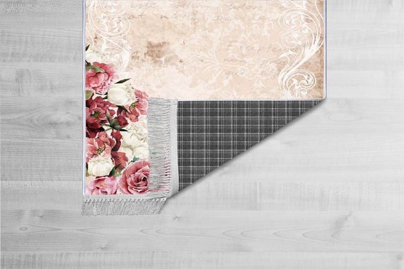 Homefesto Matta 100x300 cm - Multifärgad/Sammet - Textil & mattor - Mattor - Orientaliska mattor