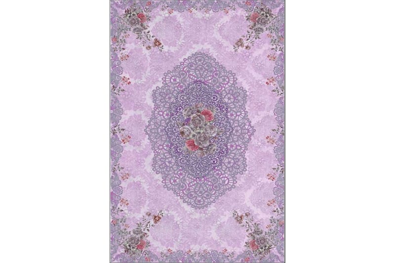 Homefesto Matta 100x300 cm - Multifärgad/Sammet - Textil & mattor - Mattor - Orientaliska mattor