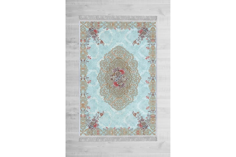 Homefesto Matta 100x300 cm - Multifärgad/Sammet - Textil & mattor - Mattor - Orientaliska mattor