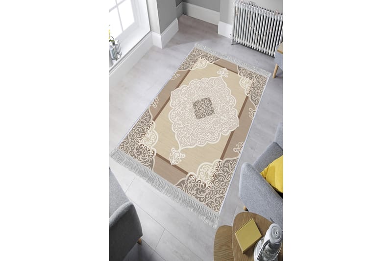 Homefesto Matta 100x300 cm - Multifärgad/Sammet - Textil & mattor - Mattor - Orientaliska mattor