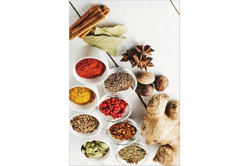 Homefesto Matta 100x300 cm, Multifärgad/Sammet