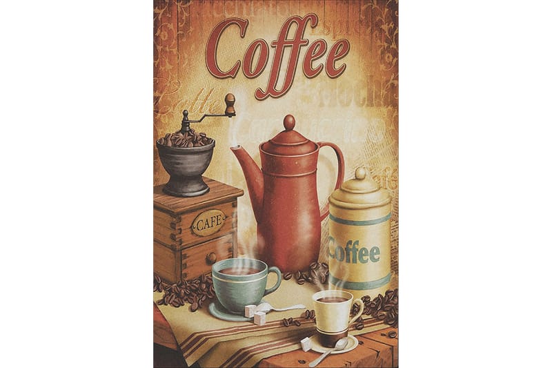 Homefesto Matta 100x300 cm - Multifärgad/Sammet - Textil & mattor - Mattor - Orientaliska mattor