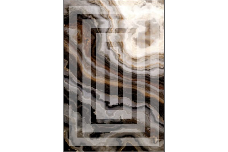 Homefesto Matta 100x300 cm, Multifärgad/Sammet