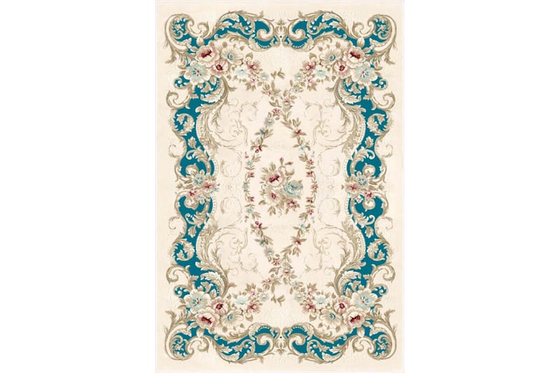 Homefesto Matta 100x300 cm - Multifärgad/Sammet - Textil & mattor - Mattor - Orientaliska mattor