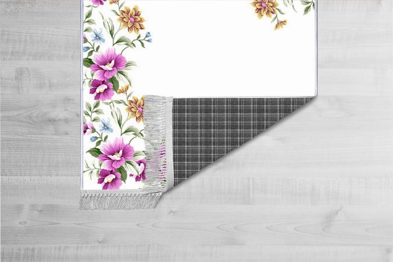 Homefesto Matta 100x300 cm - Multifärgad/Sammet - Textil & mattor - Mattor - Orientaliska mattor